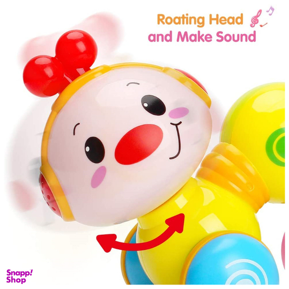 کرم خزنده موزیکال هولی تویز مدل 997 Hola Toys