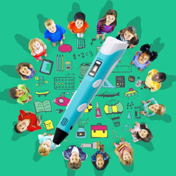 قلم طراحی سه بعدی ناب سل مدل 3D pen به همراه فیلامنت