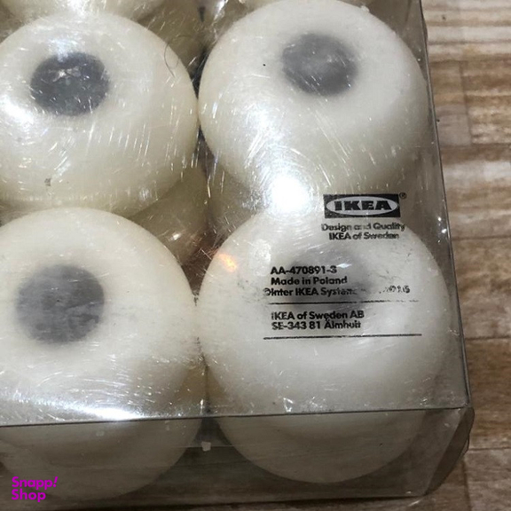 شمع ایکیا کد 21655 بسته 24 عددی