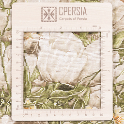 تابلو فرش دستباف سی پرشیا مدل گل لاله در گلدان مسی کد 903662