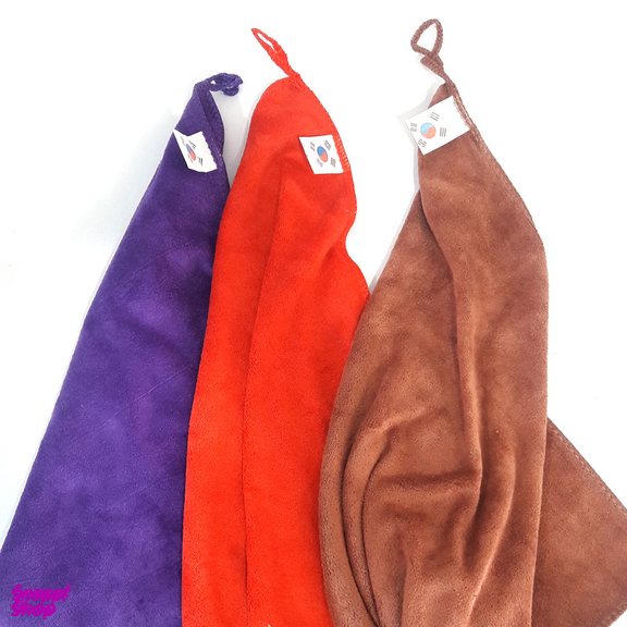 دستمال نظافت خودرو مدل میکروفایبر کد nano-30 بسته 3 عددی