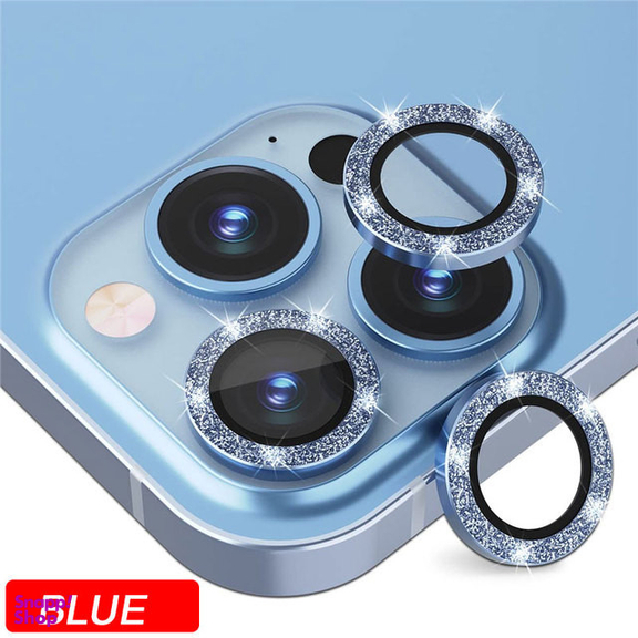 محافظ لنز دوربین بوف مدل Diamond-Luxury مناسب برای گوشی موبایل اپل iPhone 13 Pro Max / iPhone 13 Pro