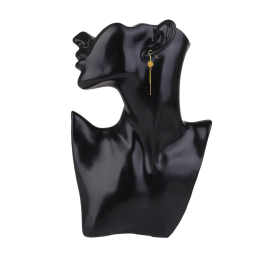 گوشواره طلا 18 عیار زنانه مانچو مدل efgs026