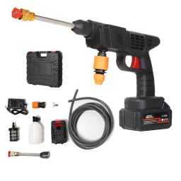کارواش شارژی 300 وات مدل CLEANING GUN
