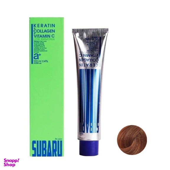 رنگ مو سوبارو شماره 6.5  رنگ بلوند طلایی تیره حجم 120 میلی لیتر