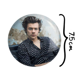 آینه جیبی خندالو مدل هری استایلز گروه موسیقی وان دایرکشن One Direction  کد 18941