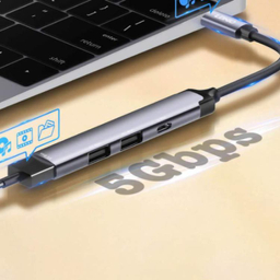 USB هاب 4 پورت Type-C الدینیو مدل DS-34C