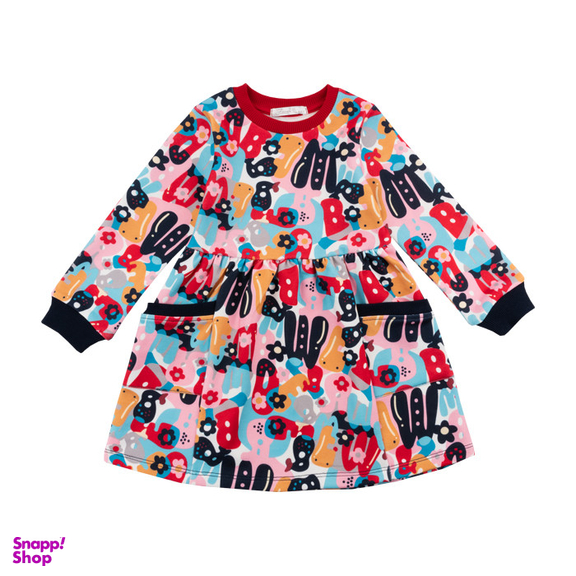 پیراهن دخترانه فیورلا مدل حروف 34528