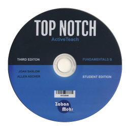 کتاب top notch fundamentals b اثر JOAN SASLOW & ALLEN ASCHER انتشارات زبان مهر