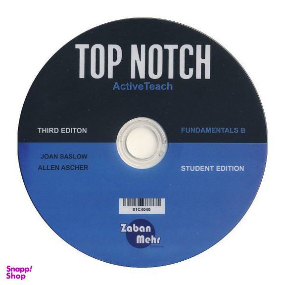 کتاب top notch fundamentals b اثر JOAN SASLOW & ALLEN ASCHER انتشارات زبان مهر