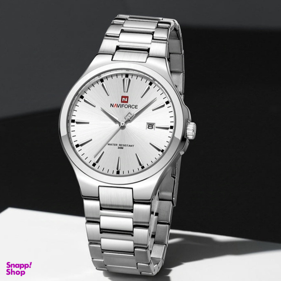 ساعت مچی عقربه ای مردانه نیوی فورس مدل NF 9214 S/W