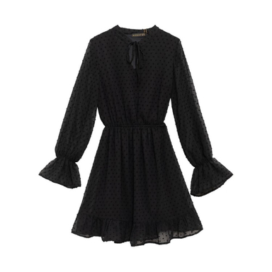 پیراهن زنانه برنس مدل پرنسا رنگ مشکی