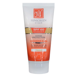 کرم ضد آفتاب رنگی Spf60 مای حاوی ویتامین E و B5 حجم 50 میلی لیتر