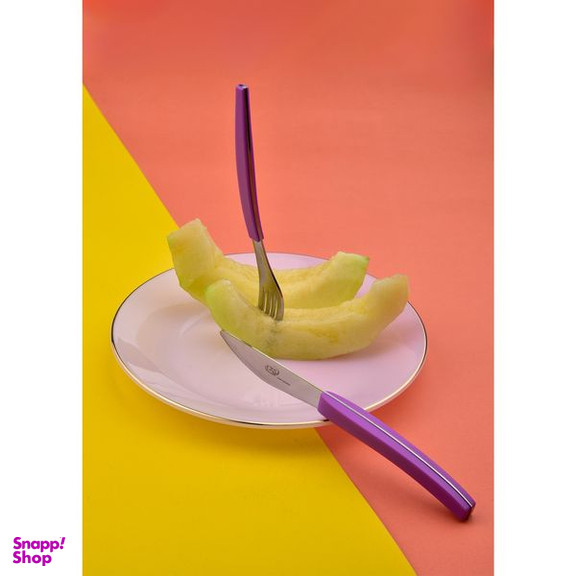 سرویس قاشق و چنگال 31 پارچه سی اند اس مدل منحنی