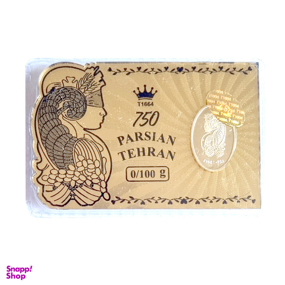 شمش طلا 18 عیار سین سان مدل SN3312