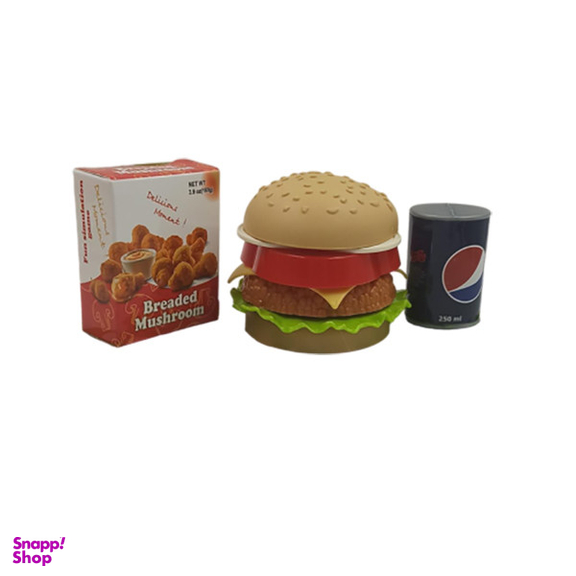 ست اسباب بازی آی توی مدل فست فود طرح همبرگر