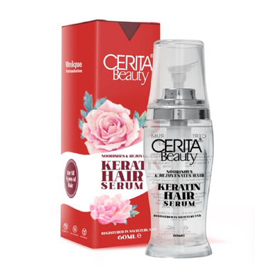 سرم تقویت کننده مو سریتا مدل Keratin حجم 60 میلی لیتر