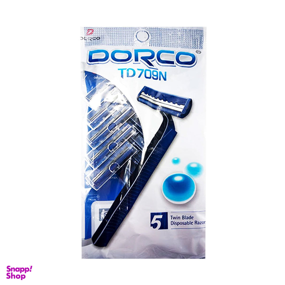 خود تراش دورکو Dorco مدل TD709N بسته 5 عددی