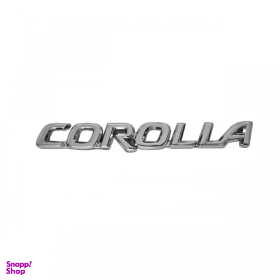 آرم صندوق عقب خودرو کالانیکس مدل PUG-COROLLA-101081 مناسب تویوتا کرولا