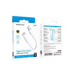 مبدل AUX OTG به USB-C بروفون مدل BV17