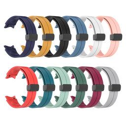 بند اپیکوی مدل SiliconeMag20 سایز 20mm مناسب برای ساعت هوشمند سامسونگ سری Galaxy Watch 4/5/5 Pro/6/ َActive1/2