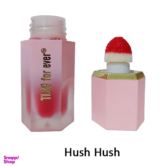 رژ گونه مایع تی ال اند جی مدل Hush Hush