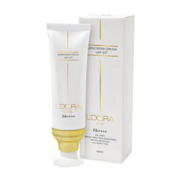 کرم ضد آفتاب بی رنگ لدورا مدل SPF50+ حجم 80 میلی لیتر