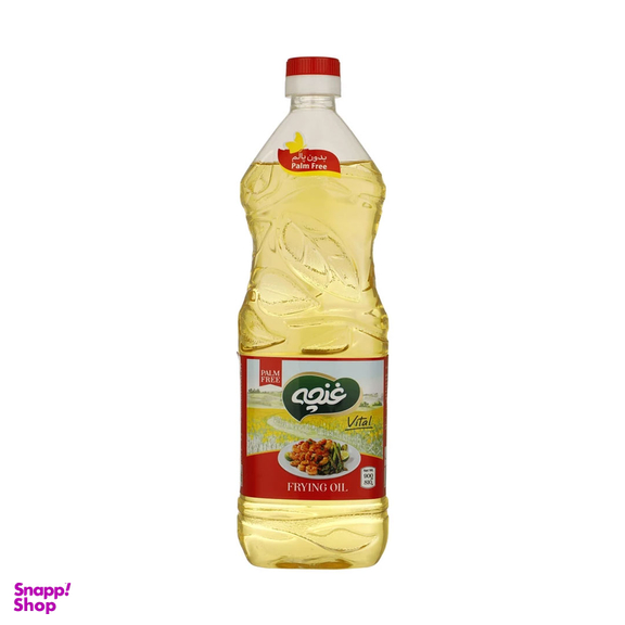 روغن سرخ کردنی بدون پالم غنچه حجم 900 میلی لیتر