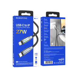 کابل تبدیل USB-C به لایتنینگ بروفون مدل BU40 27W طول 1.2 متر