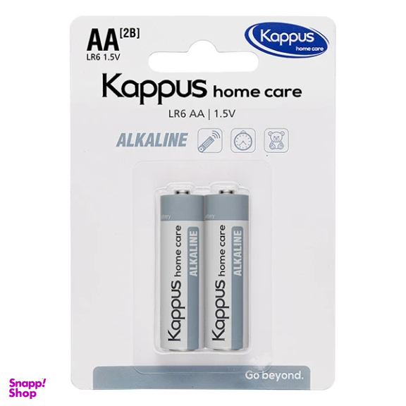 باتری قلمی کاپوس مدل Home Care AA Alkaline بسته دو عددی