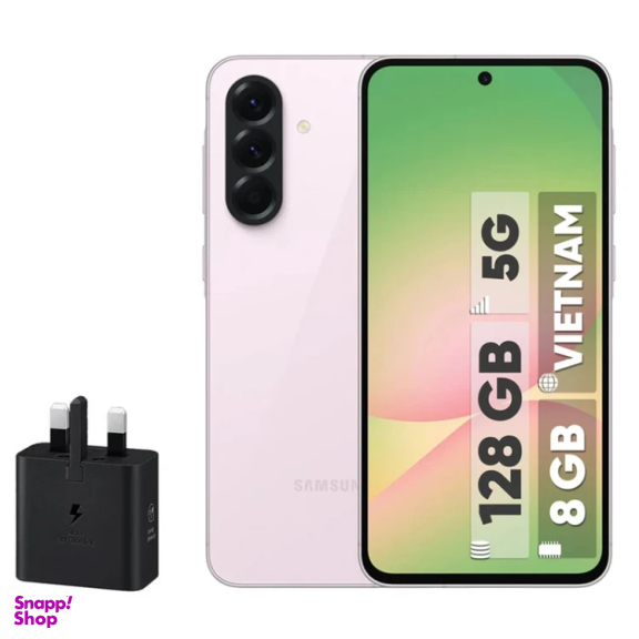 گوشی موبایل سامسونگ مدل Galaxy A56 دو سیم کارت ظرفیت 128 گیگابایت رم 8 گیگابایت به همراه شارژر 25 وات