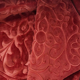 پتو گلبافت یک نفره مدل گل برجسته کد CHG1 سایز 160×220 سانتی متر