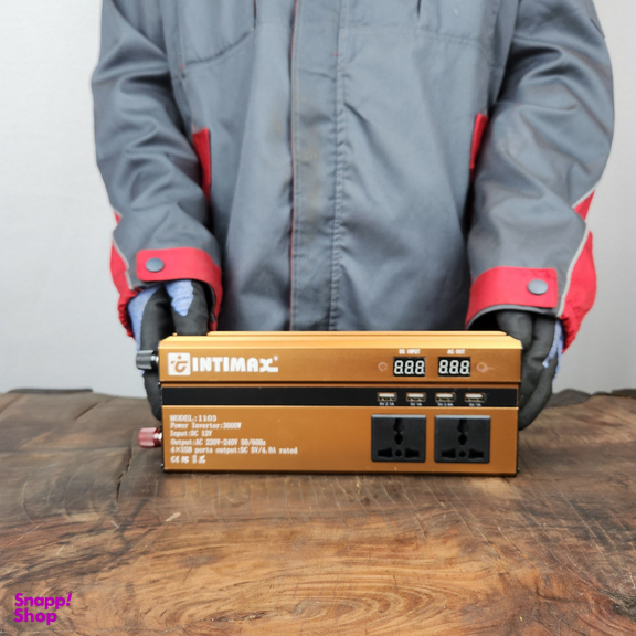 مبدل برق خودرو صنعتی اینتیمکث کد 1103 ظرفیت 3000 وات