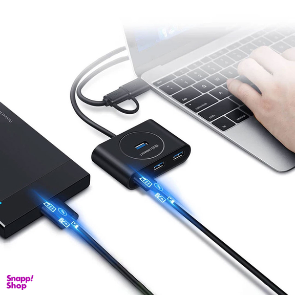 هاب 4 پورت USB 3.0 یوگرین مدل CR113 کد 20291