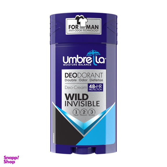 استیک ضد تعریق مردانه آمبرلا مدل Wild Invisible حجم 90 میلی لیتر