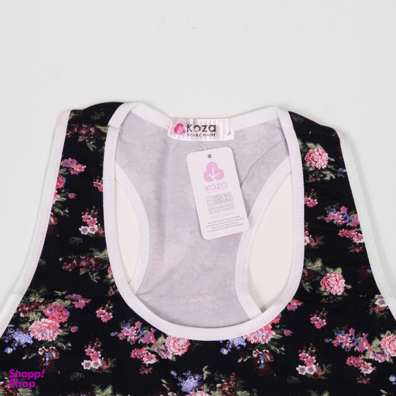 ست شورت و نیم تنه زنانه کوزا مدل my9113-6 رنگ سرمه ای