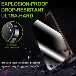 محافظ صفحه نمایش گوشی موبایل مدل حریم شخصی مناسب Apple iPhone 15 Pro Max به همراه کیت نصب آسان