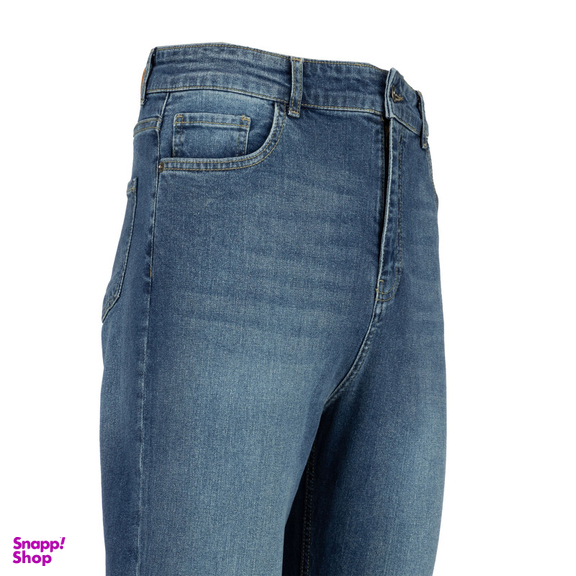 شلوار جین زنانه سرژه مدل 221130 رنگ آبی