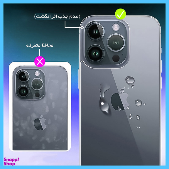 محافظ صفحه نمایش مات تکنو مدل Resistant مناسب گوشی موبایل سامسونگ Galaxy S25 Ultra به همراه محافظ پشت گوشی