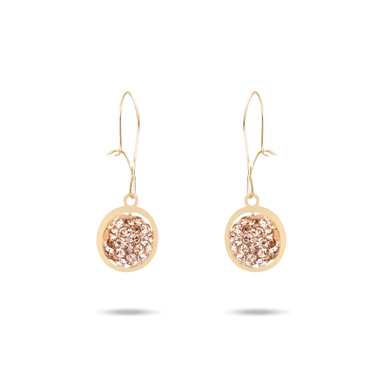 گوشواره طلا 18 عیار زنانه میلی گالری کد MT2157