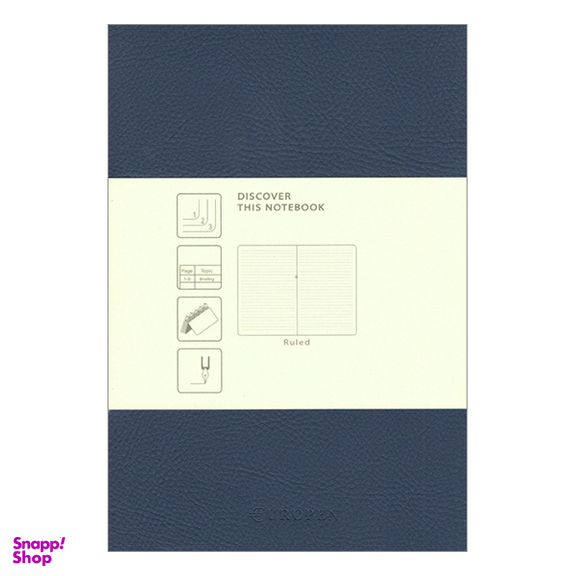 دفتر 60 برگ یوروپن مدل Soft Cover Notebook Slim