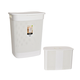 سبد رخت چرک لیمون کد 2136 مجموعه 2 عددی