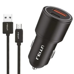 شارژر فندکی لیتو مدل LC - C9 به همراه کابل MicroUSB