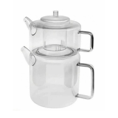 کتری و قوری پیرکس مادام کوکو مدل فلت کد 2321