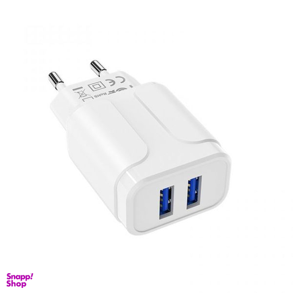 شارژر دیواری بروفون مدل BA37A به همراه کابل تبدیل MicroUSB