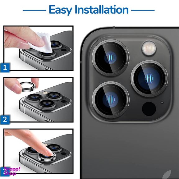 محافظ لنز دوربین اپیکوی مدل HD-ColorLenz مناسب برای گوشی موبایل اپل Iphone 14 Pro Max / 14 Pro