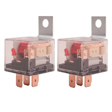 رله بوق 5 فیش خودرو مدل فابریکی TMT100A_2 بسته 2 عددی