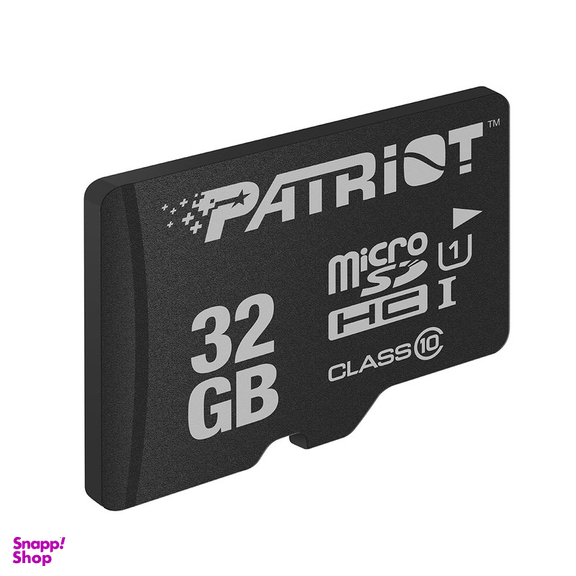کارت حافظه microSDXC پتریوت مدل LX کلاس 10 استاندارد UHS-I U1 سرعت 80 MBps ظرفیت 32 گیگا بایت