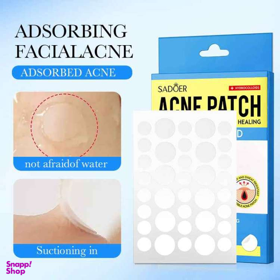 پچ ضد جوش سادور مدل سالیسیلیک اسید بسته 36 عددی