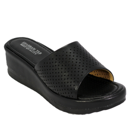 صندل زنانه شهرام طب مدل 1105 رنگ مشکی